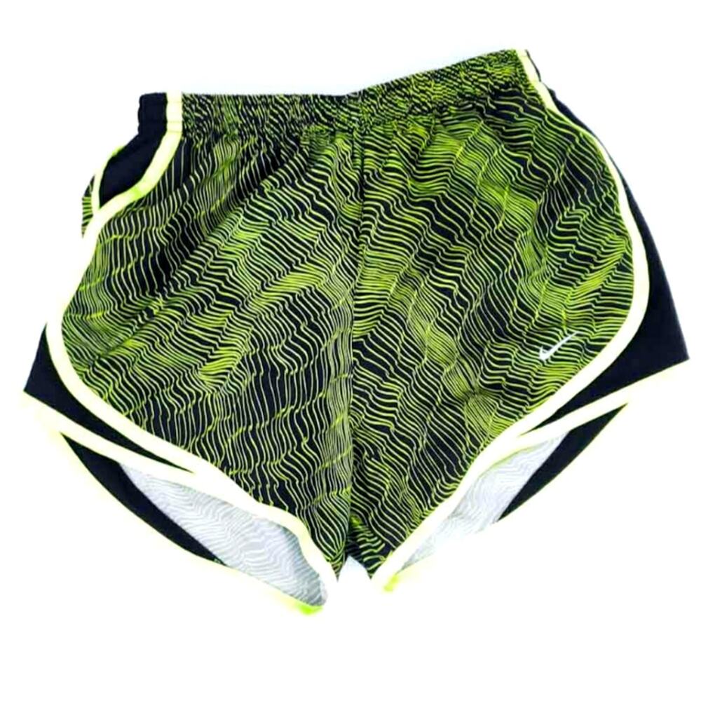 Nike Dri-fit Tempo Running Shorts XS, Flourescent Black, Lined Athletic Shorts